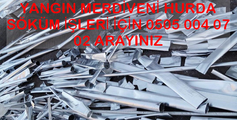 yangın merdiveni hurdası